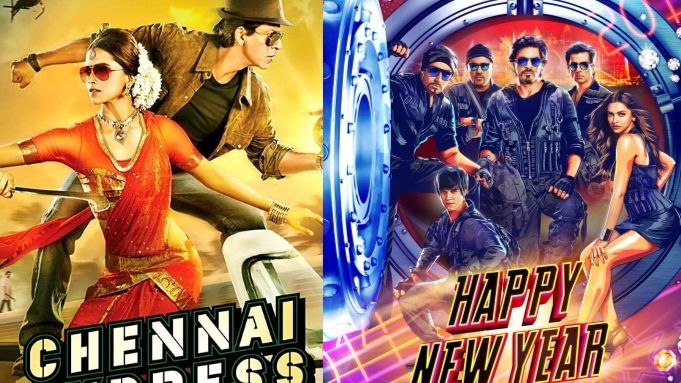 chennai express & happy new year poster