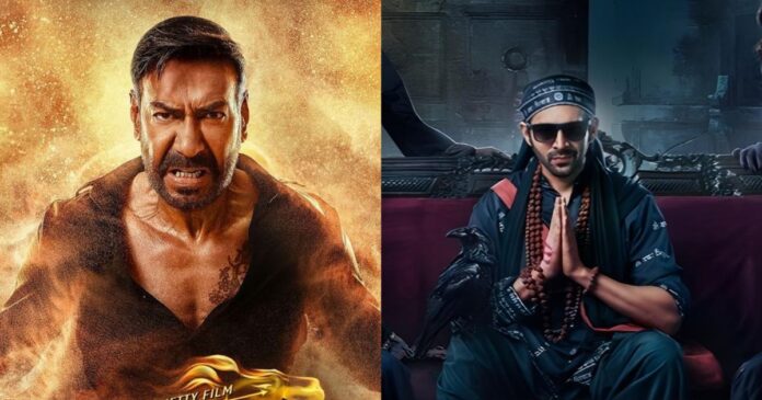 Singham Again VS Bhool Bhulaiyaa 3: Budget, Pre-Release Business & Salaries Of Ajay Devgn, Kartik Aaryan